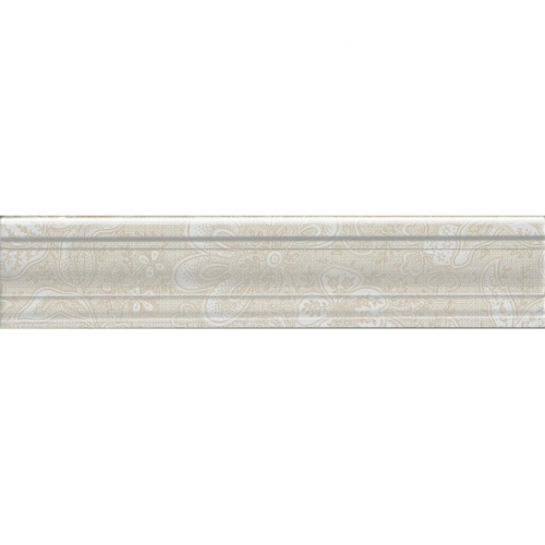 Бордюр Kerama Marazzi Ауленсия беж 5,5x25 см BLE016