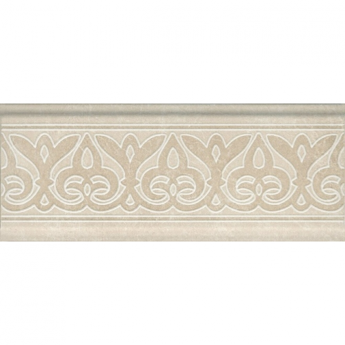 Бордюр Kerama Marazzi Линарес декорированный обрезной 12x30 см BDA016R