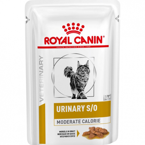 Корм для кошек Royal Canin Vet Diet Urinary S/O При мочекаменной болезни, цыпленок 85 г