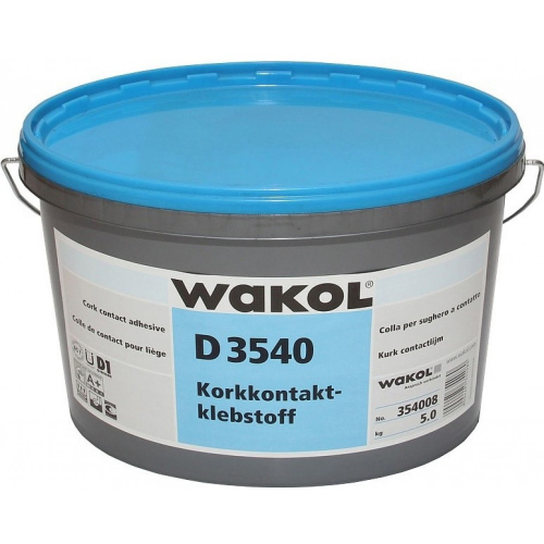 Клей WAKOL Для пробкового покрытия D 3540 5 кг