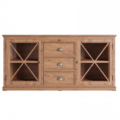 Комод Этажерка Palermo 2двери/3ящика ясень PL1051OAK
