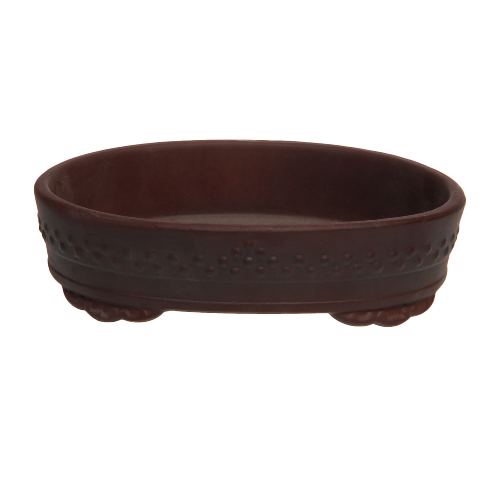 Кашпо Lodder ceram mat oval №1 22x17x6 см