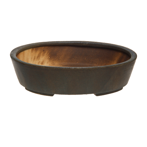 Кашпо Lodder ceram glazed oval №17 36x31x9 см