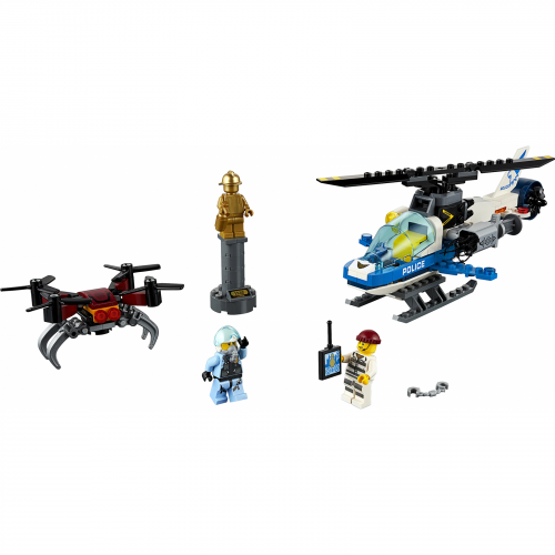 Конструктор Lego City Воздушная полиция: Погоня дронов 60207
