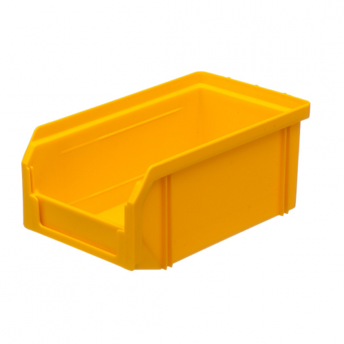 Пластиковый ящик Стелла v-1 (1 литр), желтый