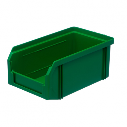 Пластиковый ящик Стелла v-1 (1 литр), зеленый