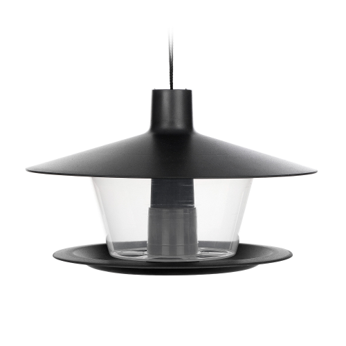 Кормушка для птиц Plastia finch д28см антрацит