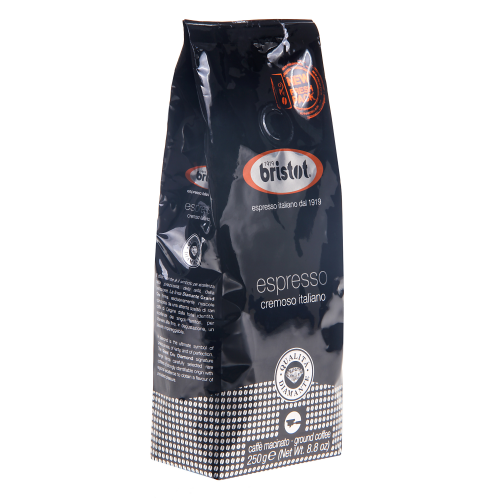 Кофе молотый Bristot Espresso Cremoso Italiano 250 г