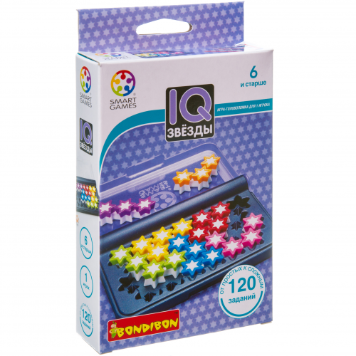 Игра логическая BONDIBON IQ-звёзды