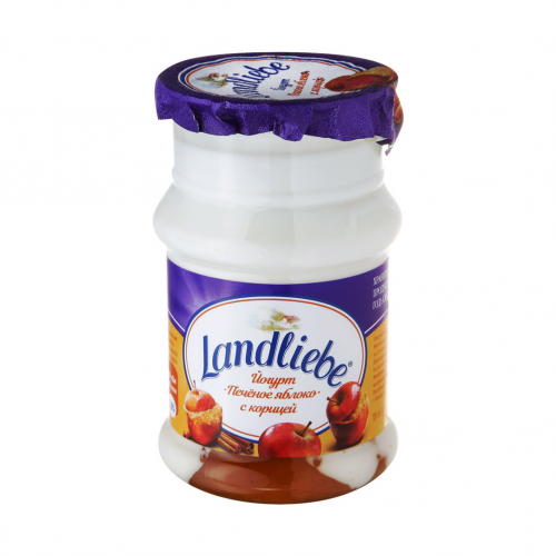 Йогурт двухслойный Landliebe с яблоком и корицей 3,2% 130 г