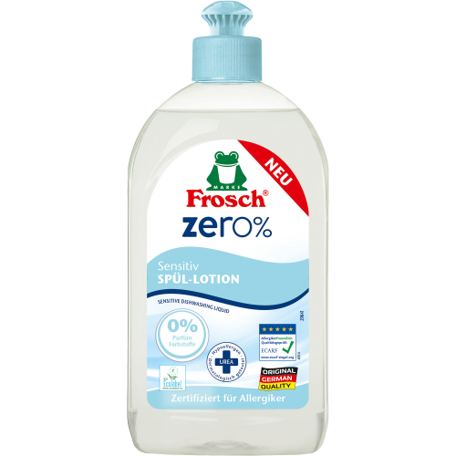 Бальзам для мытья посуды Frosch Zero Sensitiv 500 мл