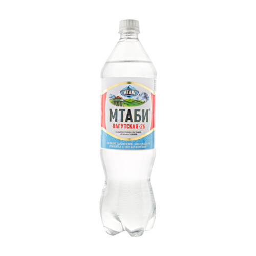 Вода минеральная Мтаби газированная лечебно-столовая 1,25 л