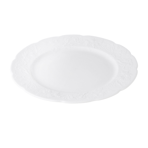 Тарелка Yves de la Rosiere плоская Blanc 26 см