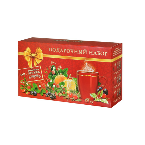 Подарочный набор чая Master Team 25 пакетиков + кружка
