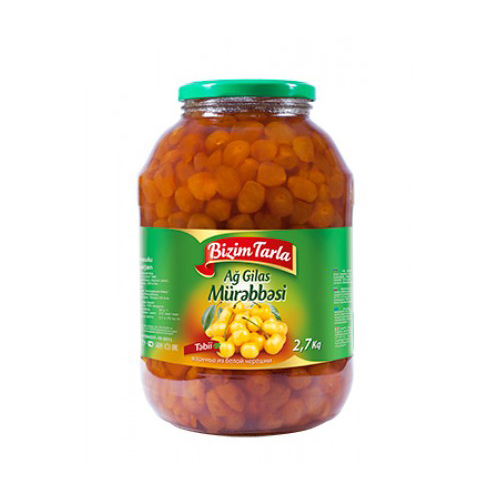 Варенье Bizim Tarla из белой черешни 2,7 кг