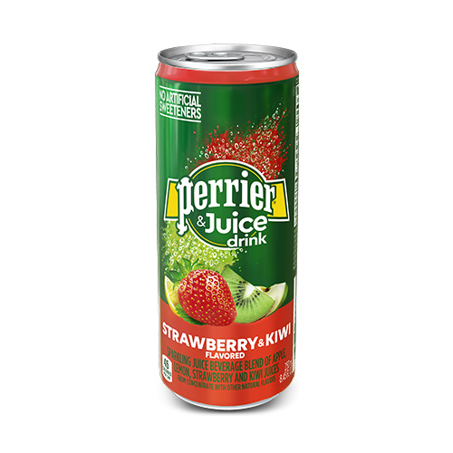 Напиток Perrier Strawberry & Kiwi 250 мл