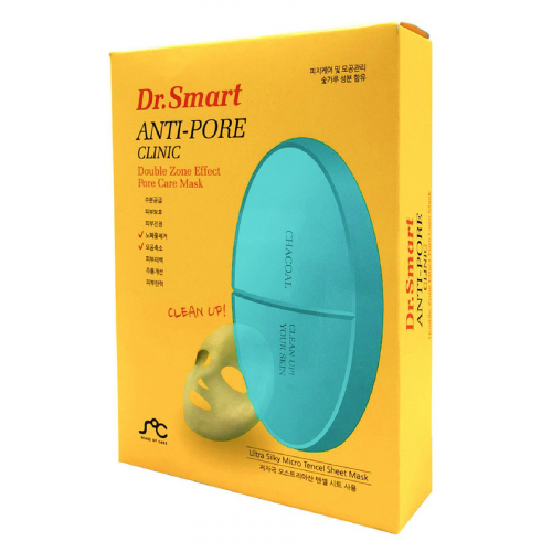 Тканевые маски для очистки пор Rainbowbeauty Dr.Smart 10 шт