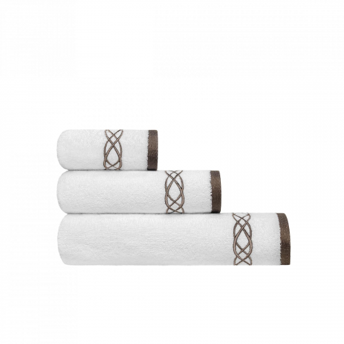 Полотенце Togas Миа бел/кор 40х60
