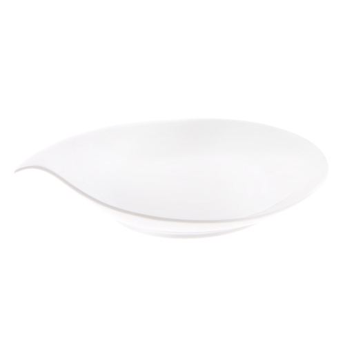 Блюдо круглое Pengo napkin 23см белое