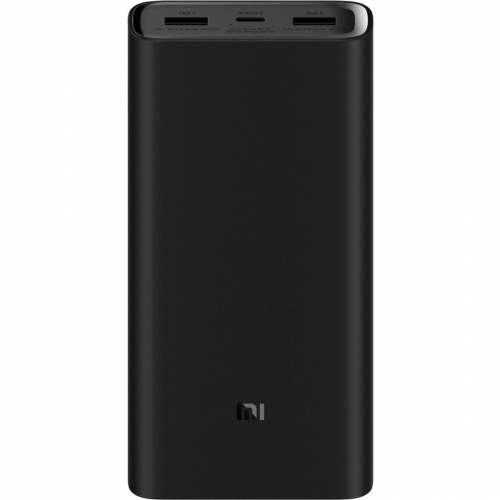 Портативный аккумулятор Xiaomi Mi Power Bank 3 Pro 20000 мАч PLM07ZM Black