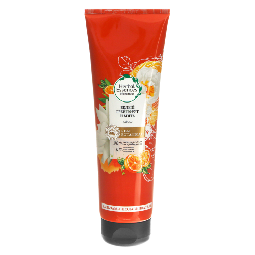 Бальзам-ополаскиватель для волос Herbal Essences белый грейпфрут и мята (объём) 275мл