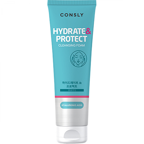Пенка для умывания Consly Hydrate&Protect Hyaluronic Acid Cleansing Foam 120мл