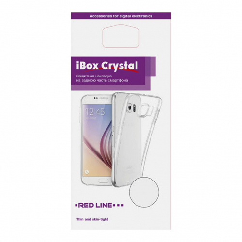 Чехол Red Line iBox Crystal для Xiaomi Mi 9 Lite, прозрачный