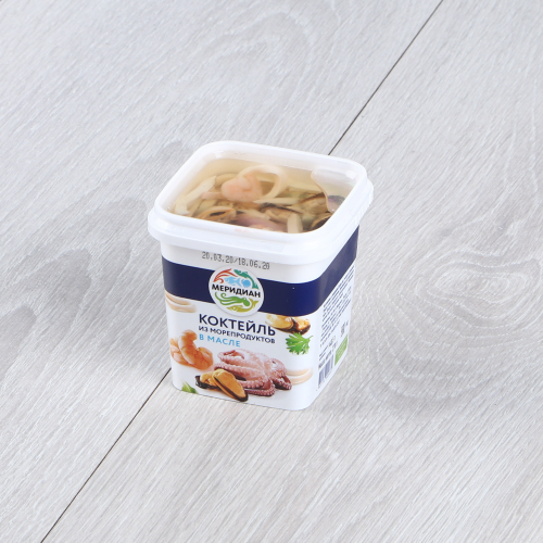Коктейль из морепродуктов Меридиан в масле 270 г