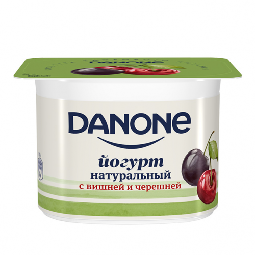 Йогурт Danone Вишня-Черешня 2,8% 260 г