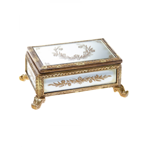 Шкатулка Glasar 20x14x8см
