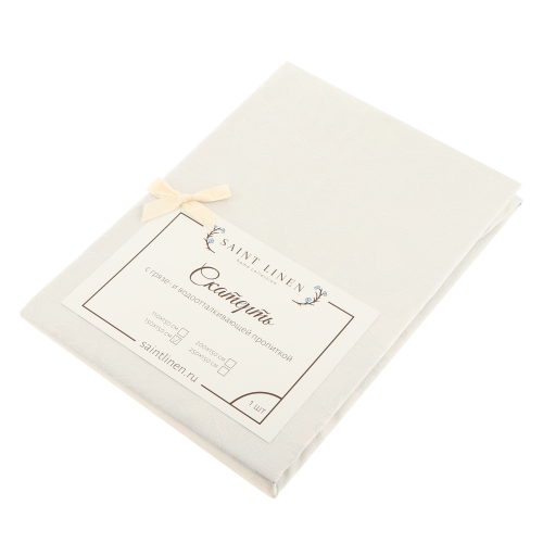 Скатерть Saint linen 150х150 см светло-серая