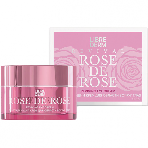 Крем для глаз Librederm Rose De Rose Возрождающий 15 мл