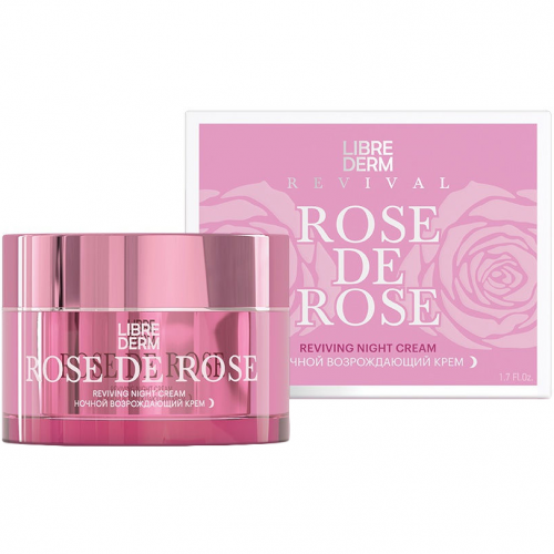 Крем Librederm Rose De Rose Возрождающий ночной 50 мл