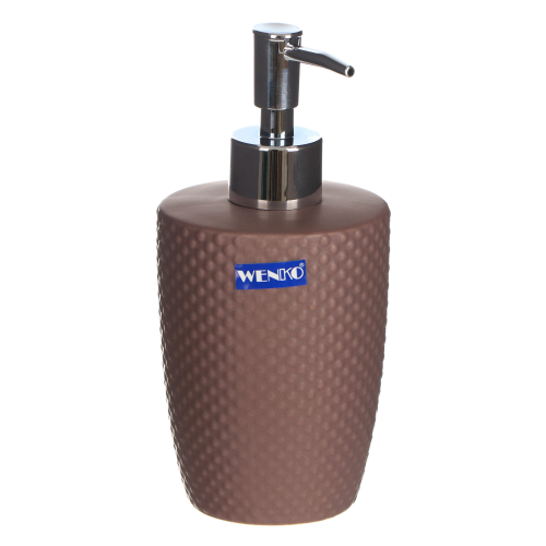 Дозатор для мыла Wenko sanitary punto коричневый