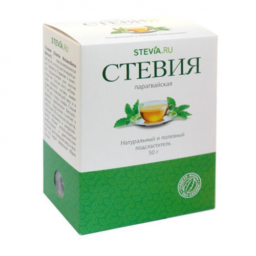 Лист стевии Парагвай STEVIA.RU 50 г