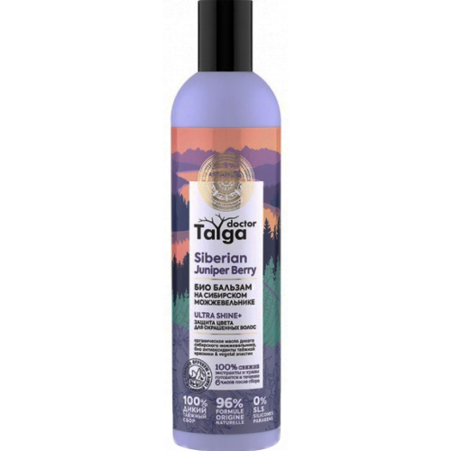 Био-бальзам для волос Natura Siberica Doctor Taiga Защита цвета 400 мл