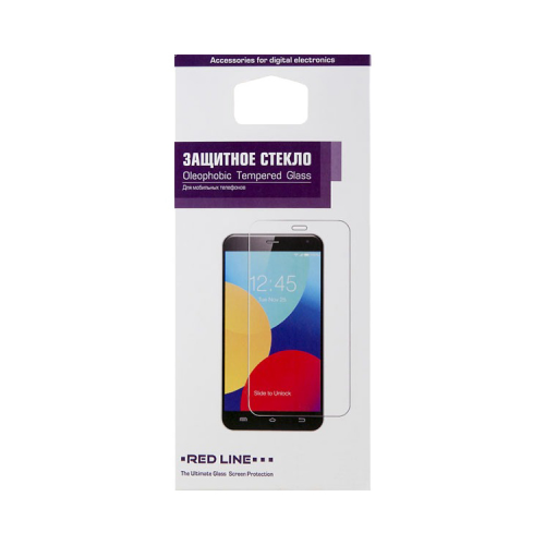 Защитное стекло Red Line Full Screen tempered glass для Vivo Y11, черный