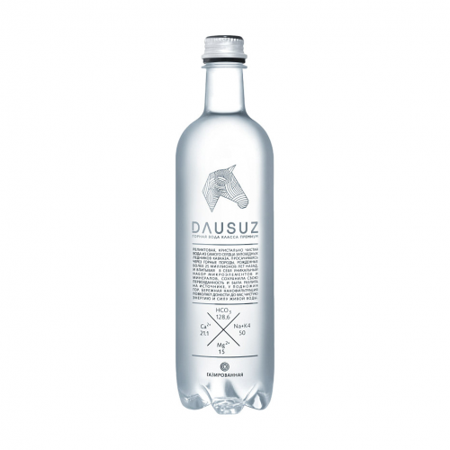Вода минеральная Dausuz газированная 0,75 л