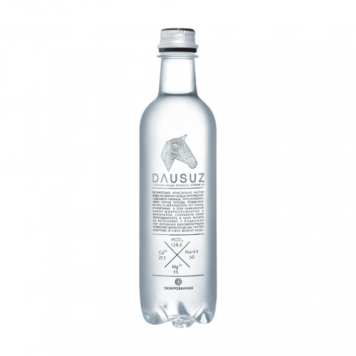 Вода минеральная Dausuz газированная 0,5 л