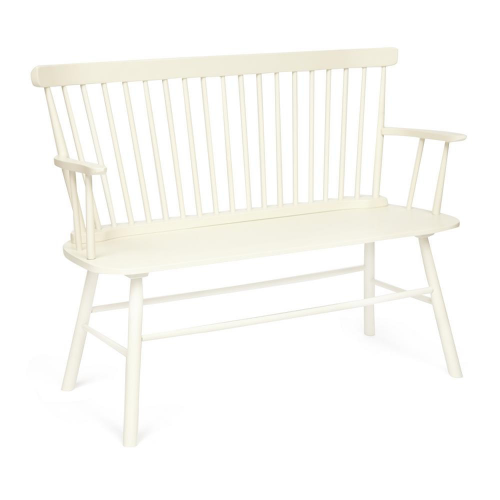 Скамья TC ivory white 122х48х92 см