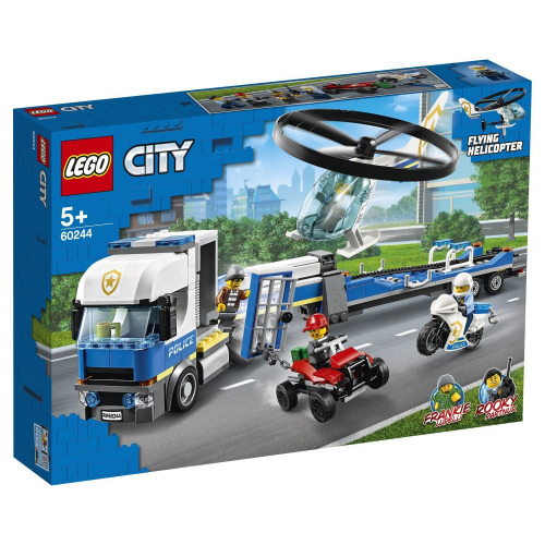 Конструктор Lego City Полицейский вертолётный транспорт