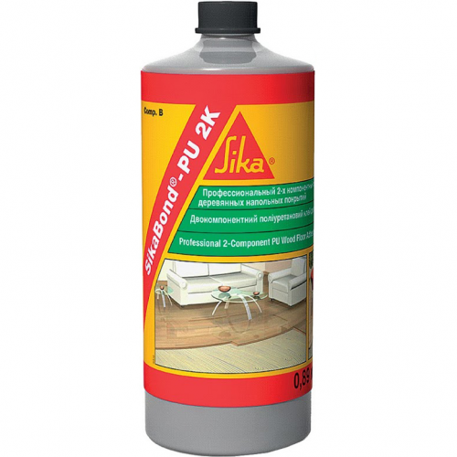 Клей для напольных покрытий SIKA SikaBond-PU 2K 0,89 кг