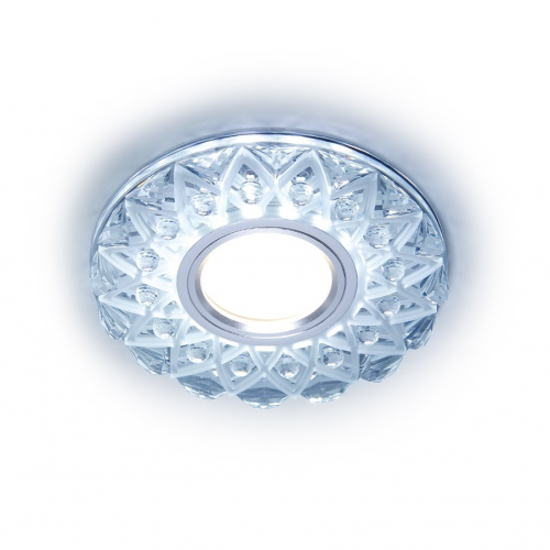 Светильник Ambrella Light s375 cl/fr прозрачный/матовый gu5.3