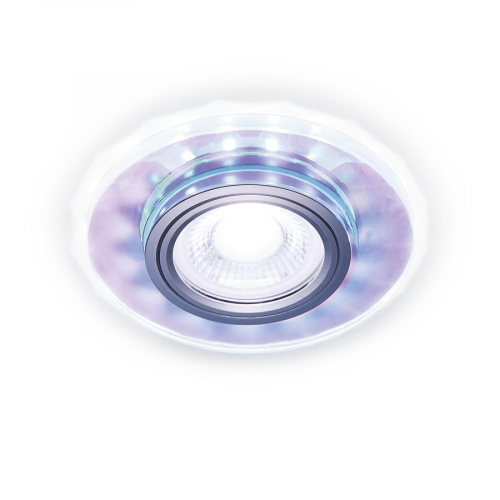 Светильник Ambrella Light s211 pr/wh хром/перламутровый mr16