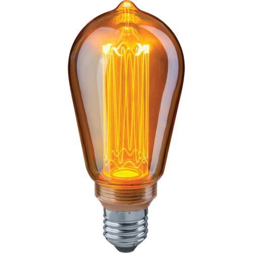 Лампа Navigator led ретро/винтаж/loft колба st64 4вт e27