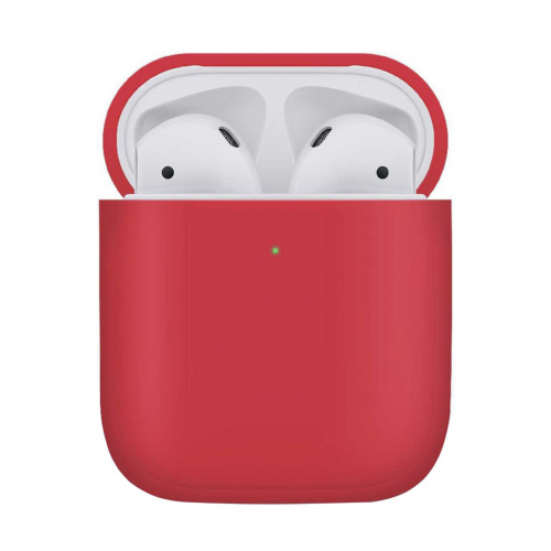 Чехол VLP Plastic Case для Apple AirPods, красный