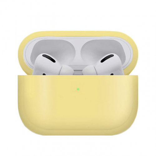 Чехол VLP Plastic Case для Apple AirPods Pro, желтый