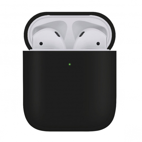 Чехол VLP Plastic Case для Apple AirPods, черный