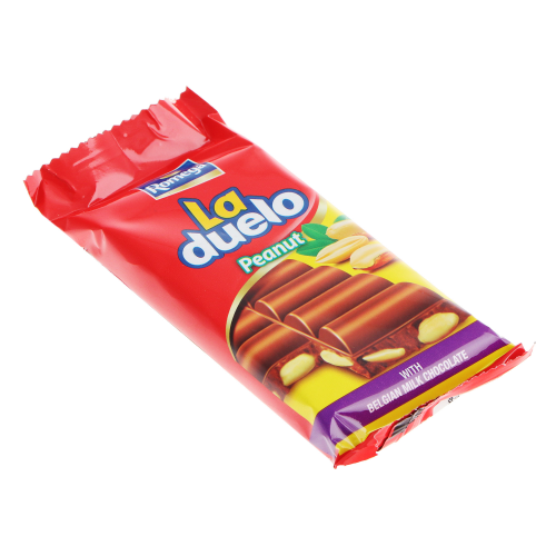 Шоколад молочный Romega La Duello с арахисом 60 г