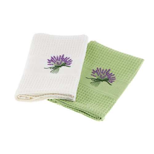 Набор кухонных полотенец Asil 45x70 2шт lavanda cream/gr